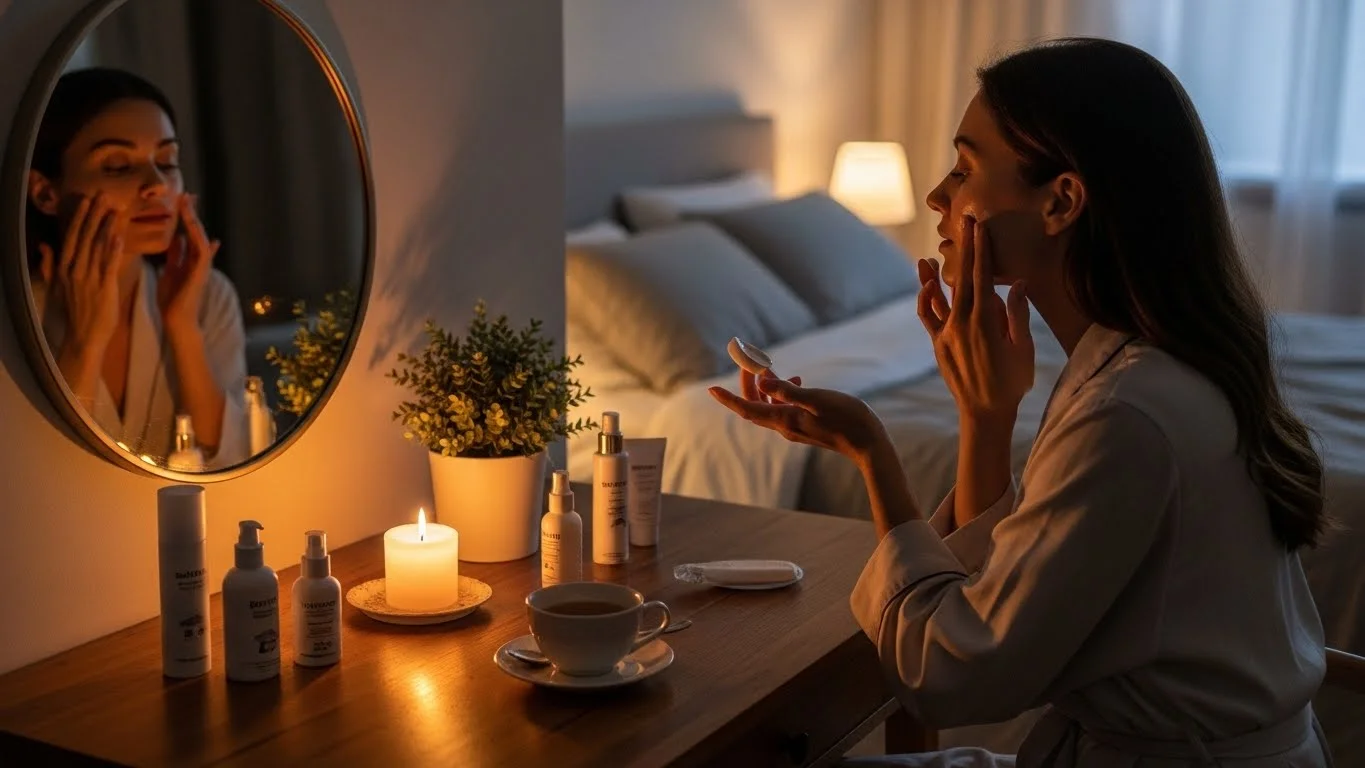 Spotless Skin at Home: The Complete Guide to Naturally Clear, Glowing Skin 7 Night Routine