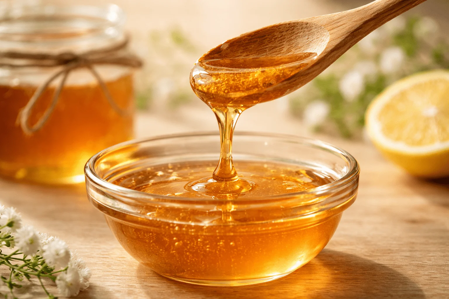 Home Skincare Hacks: The Ultimate Guide to Naturally Healthy, Glowing Skin 7 Raw honey as a natural home skincare remedy-min