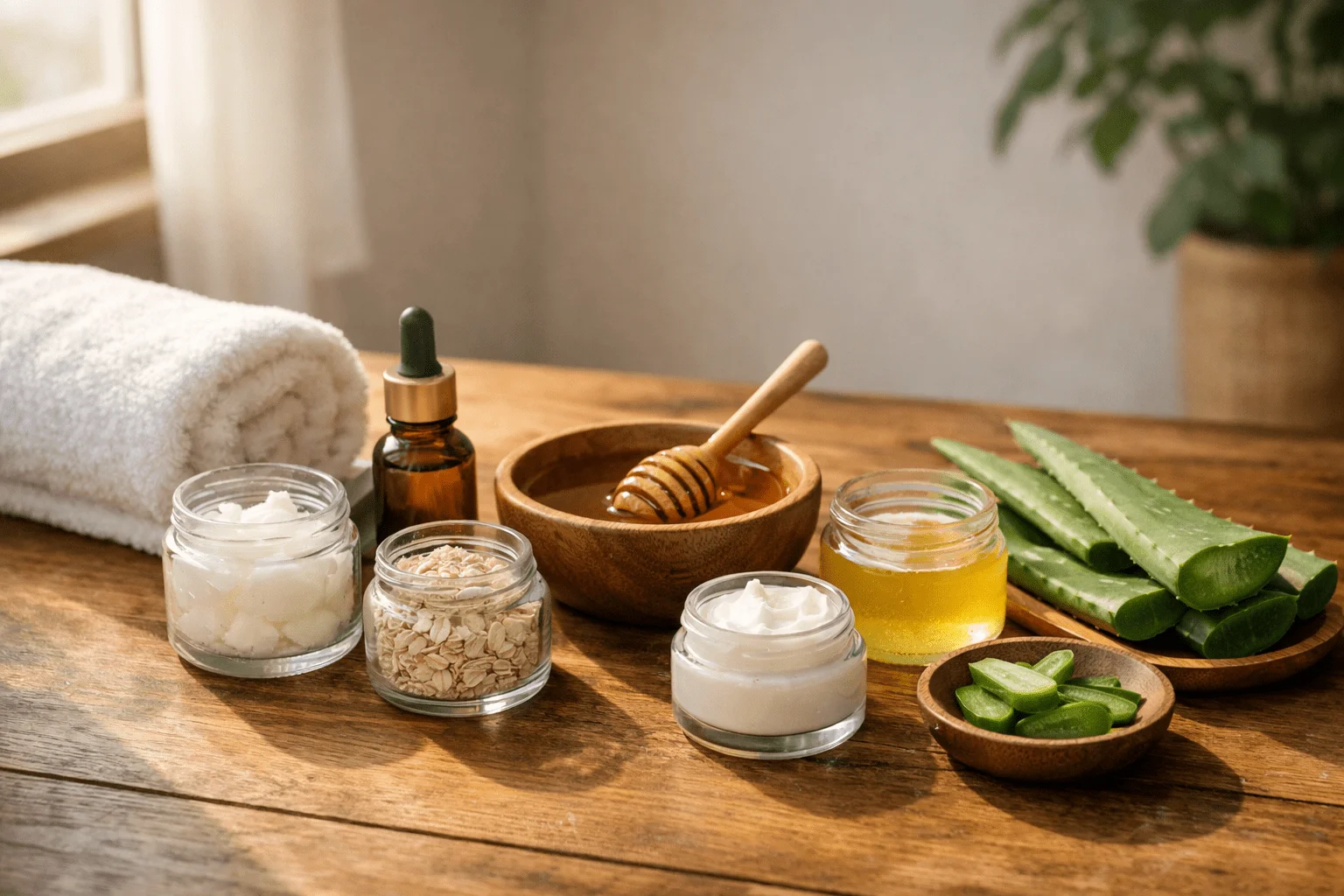 Home Skincare Hacks: The Ultimate Guide to Naturally Healthy, Glowing Skin 2 Simple and affordable home skincare routine using natural ingredients min