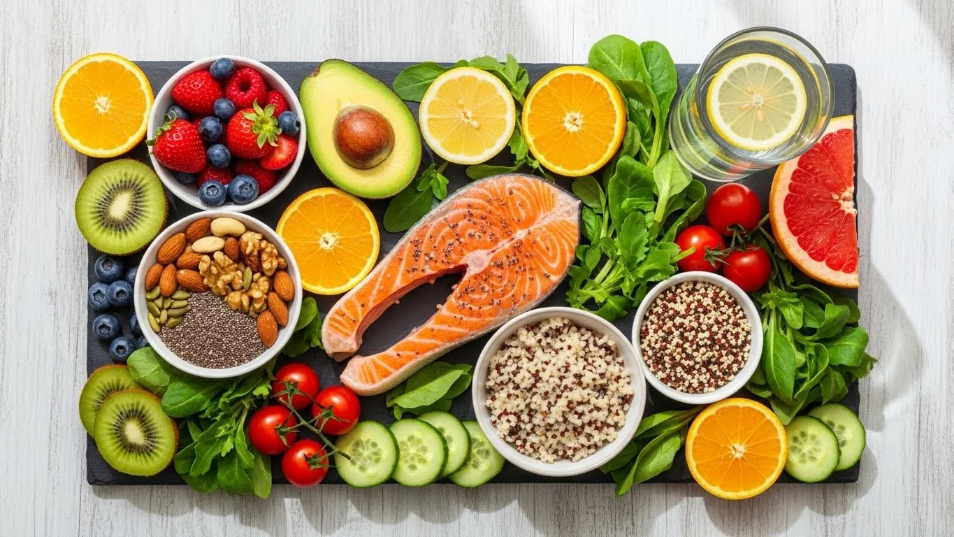 Spotless Skin at Home: The Complete Guide to Naturally Clear, Glowing Skin 10 Healthy Diet for Skin Health