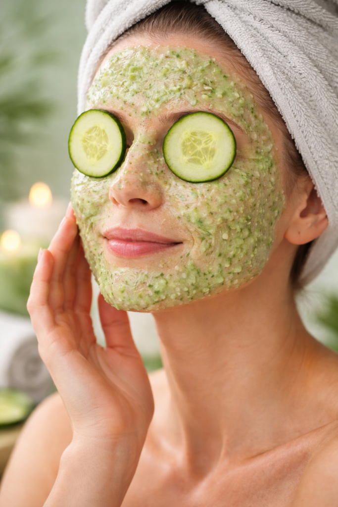 How To Remove Dark Spots On Face – 10 Home Remedies 11 how to remove dark spot on face with Cucumber
