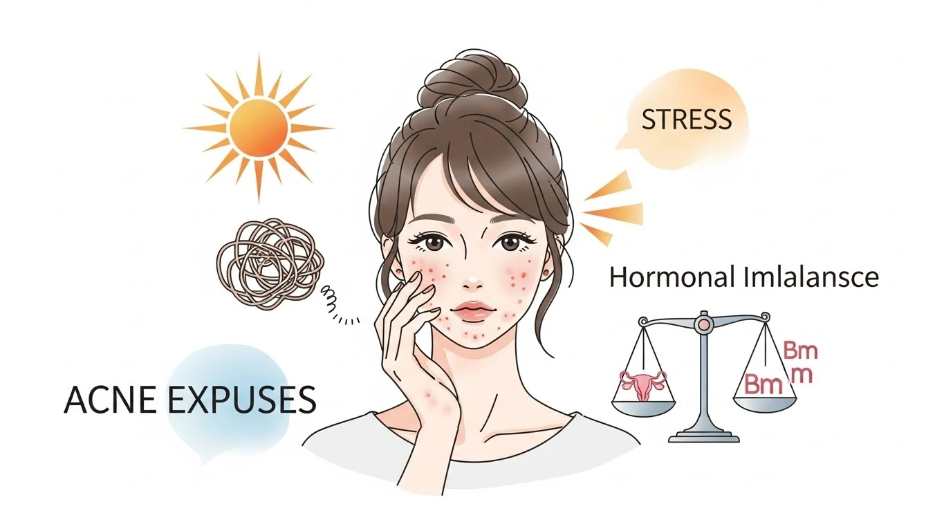Discover the Secret Natural Remedy Dermatologists Don't Want You to Know for a Flawless Face! 3 picking acne sun exposure hormones