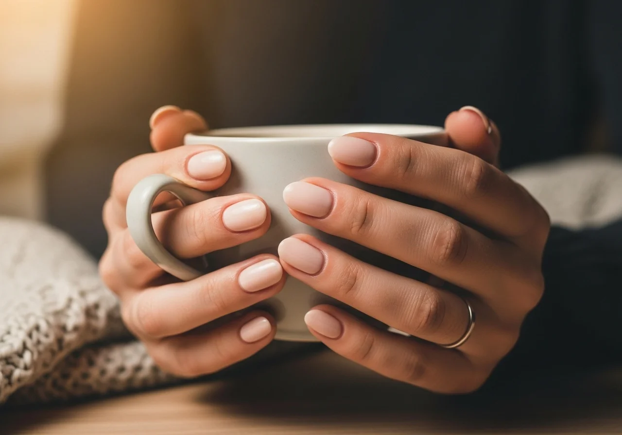 23 Best Nail Shape for Short Fingers That Flatter Instantly 7 Everyday oval nails on short fingers