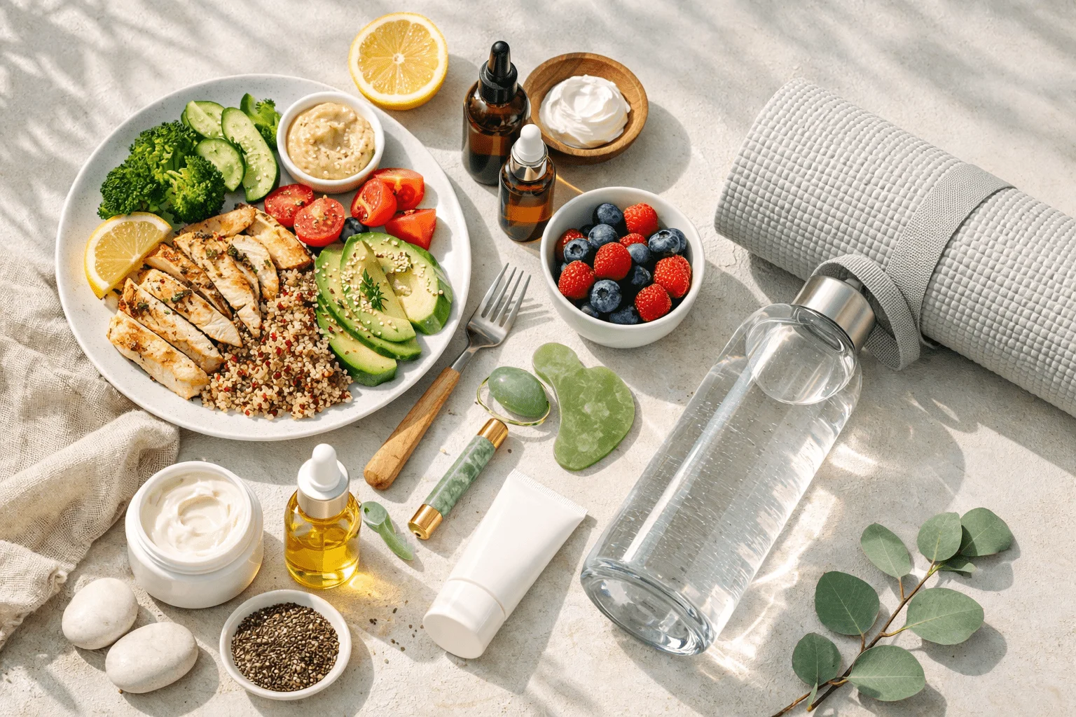 Healthy Clear Skin: The Complete Guide to Naturally Radiant, Balanced, and Problem-Free Skin 12 Healthy lifestyle habits supporting long-term clear skin-min