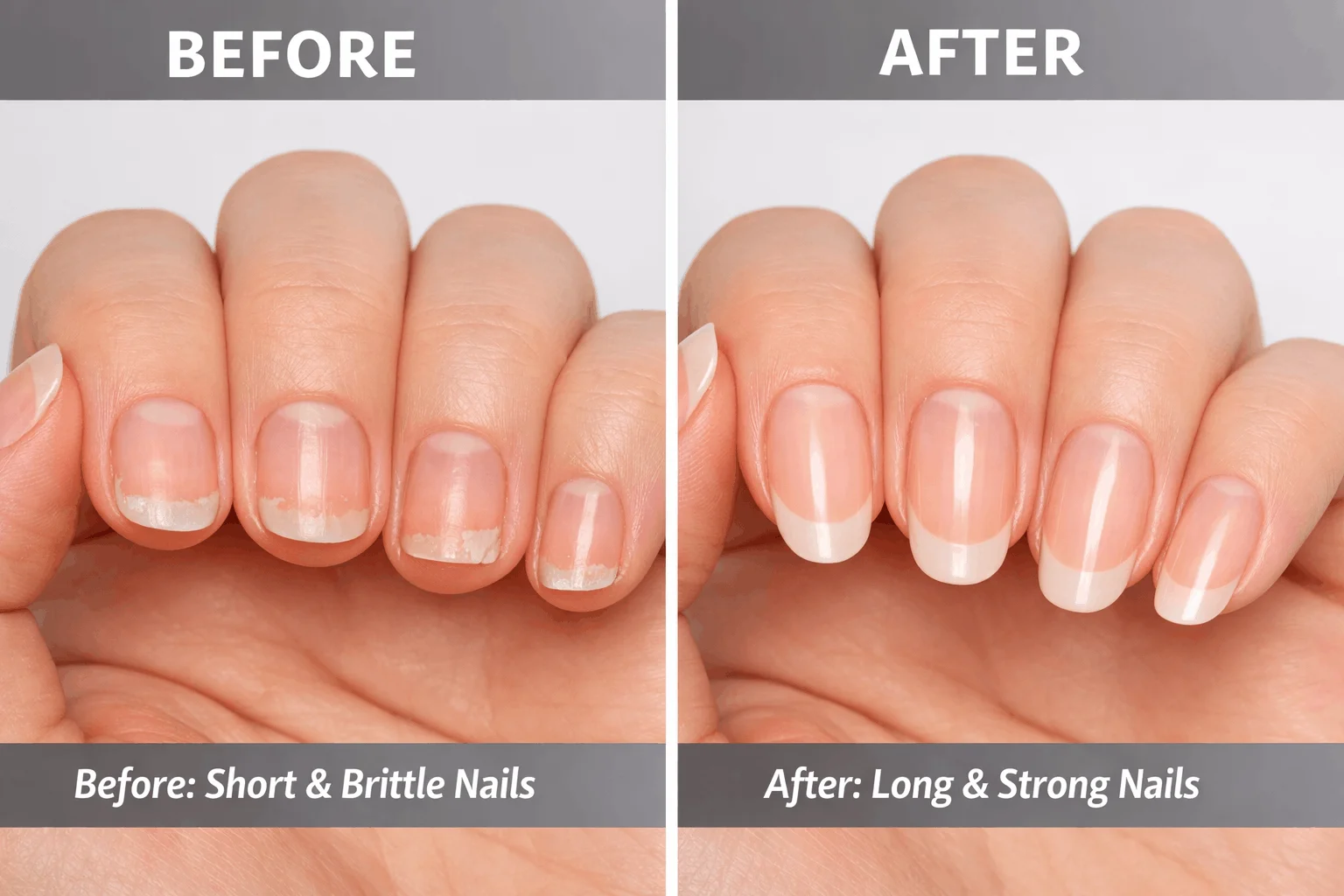 23 Tips on How to Grow Your Nails with Vaseline 6 Nail growth results timeline using Vaseline