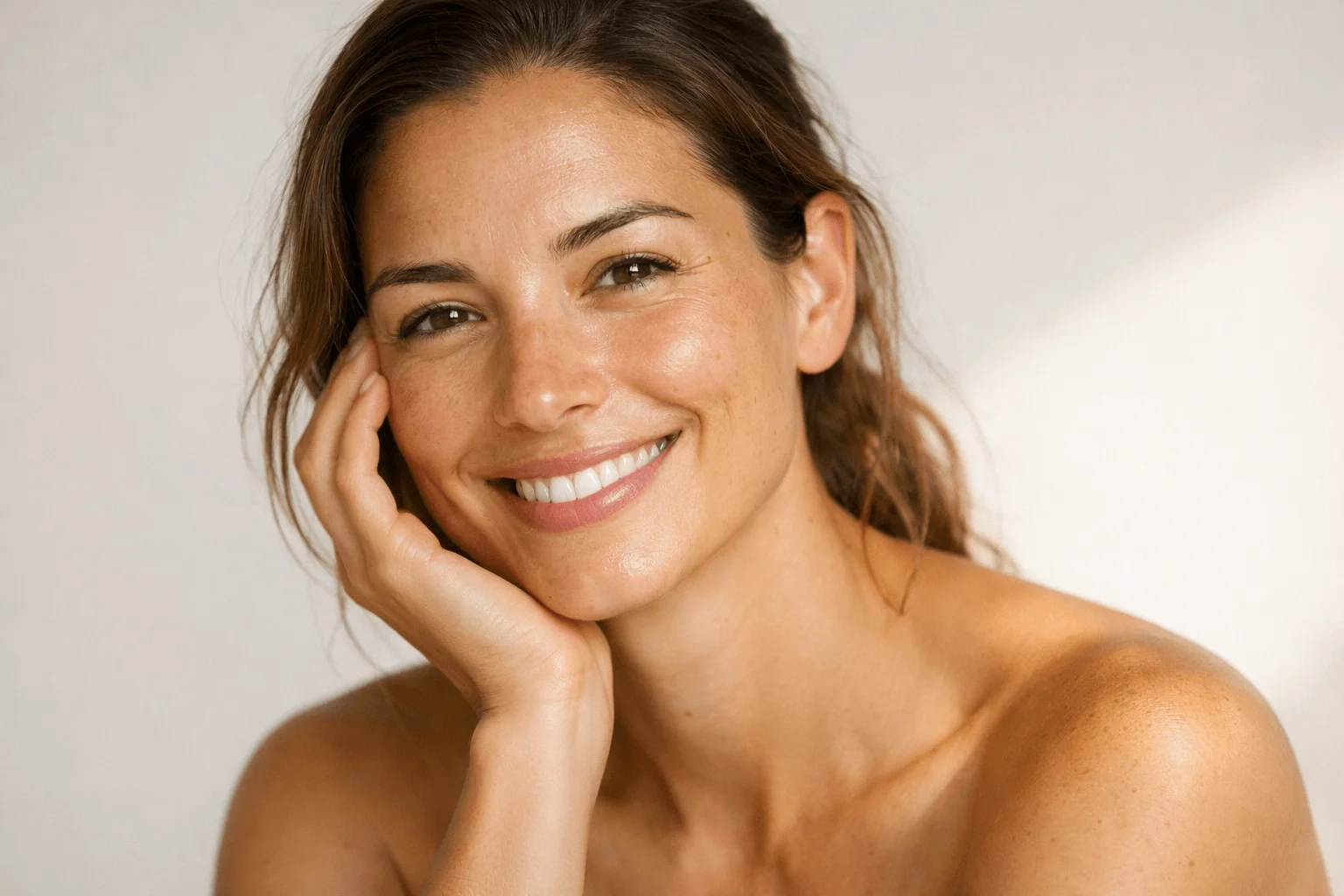 Skin Glow Formula: The Complete Science-Backed Guide to Naturally Radiant Skin 2 Natural glowing skin representing health, confidence, and inner balance-min