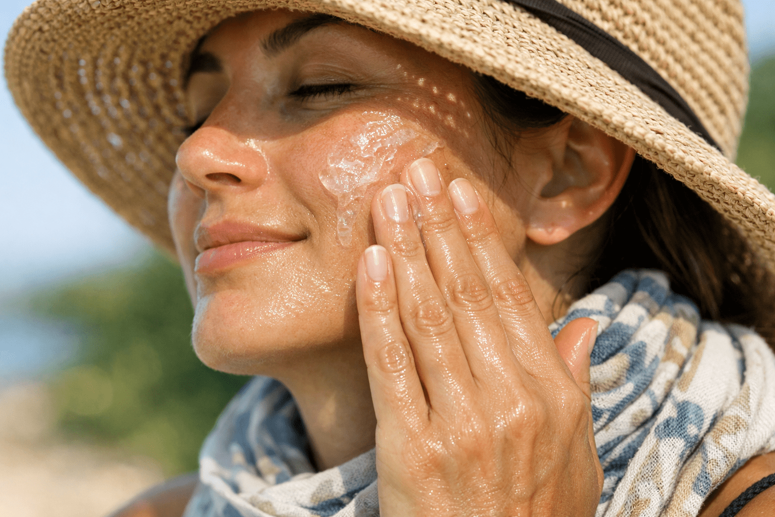 Natural Face Care: The Complete Guide to Healthy, Glowing Skin Naturally 7 Natural moisturizing and sun protection for daily face care-min