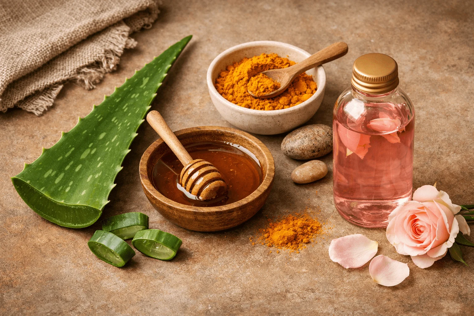 Skin Glow Formula: The Complete Science-Backed Guide to Naturally Radiant Skin 12 Natural remedies used in Skin Glow Formula for radiant skin-min