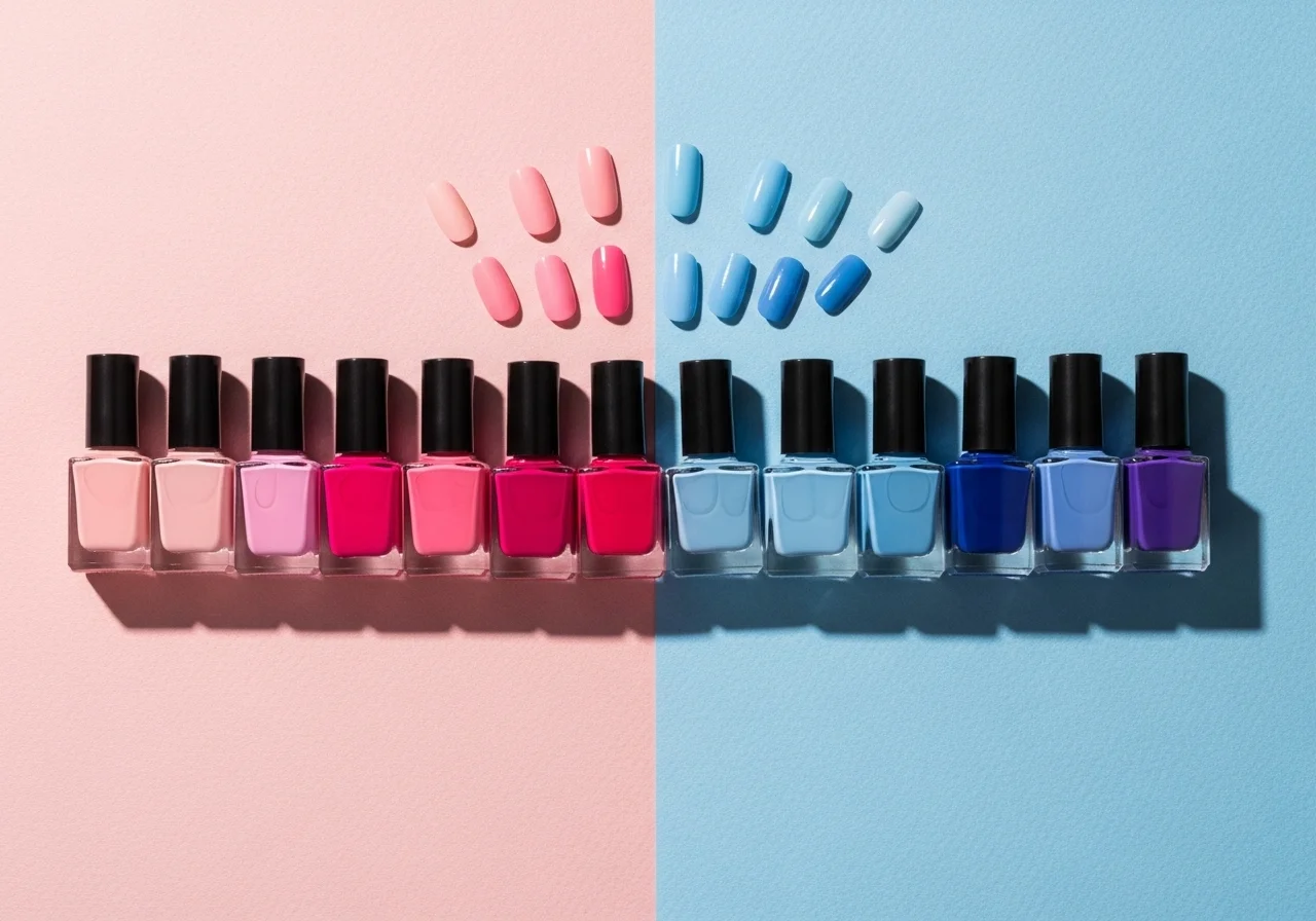 23 Pink and Blue Nails Designs Everyone Loves Right Now 2 pink and blue nail colors perfect combination