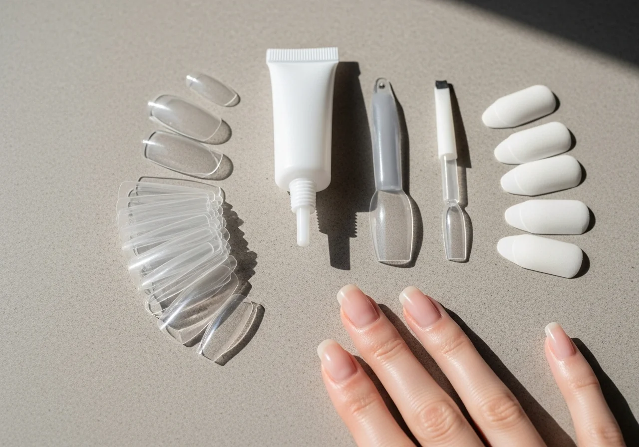 21 Ways to Strengthen Damaged Nails After Acrylic Fast 4 Bare natural nails taking a break from acrylic extensions