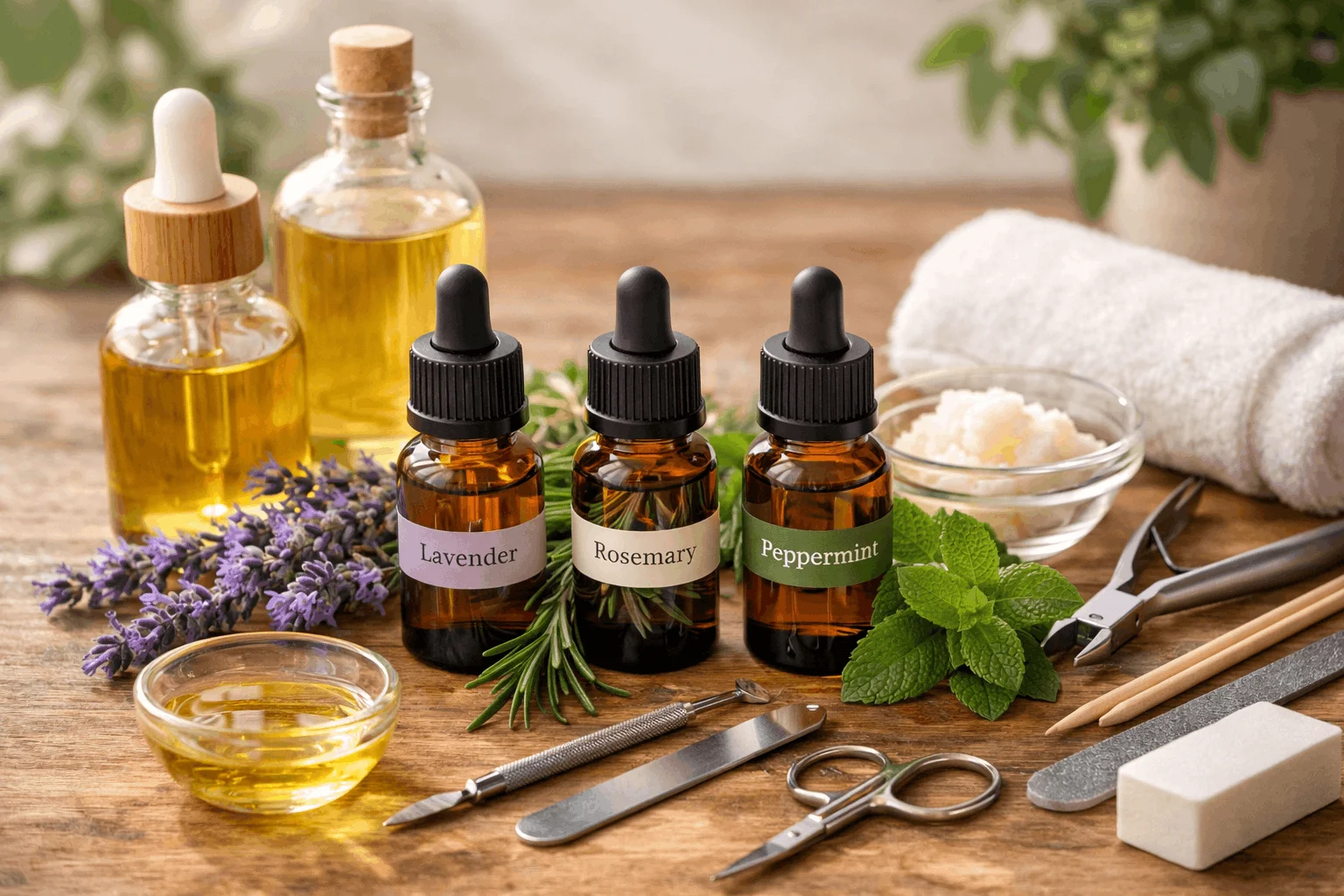 23 Nail Growth Serum Recipes for Long, Healthy Nails 6 Essential oils used in natural nail growth serum recipe blends