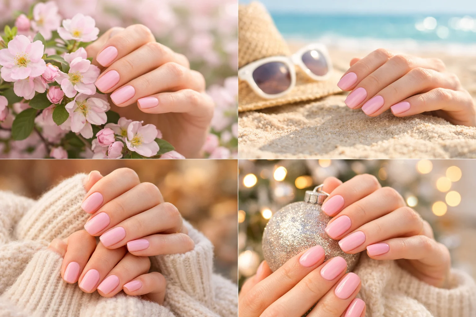 20 Best OPI Pink Nail Polish Ideas for Trendy Nails 5 Seasonal OPI pink nail polish styles for spring, summer, fall, and winter