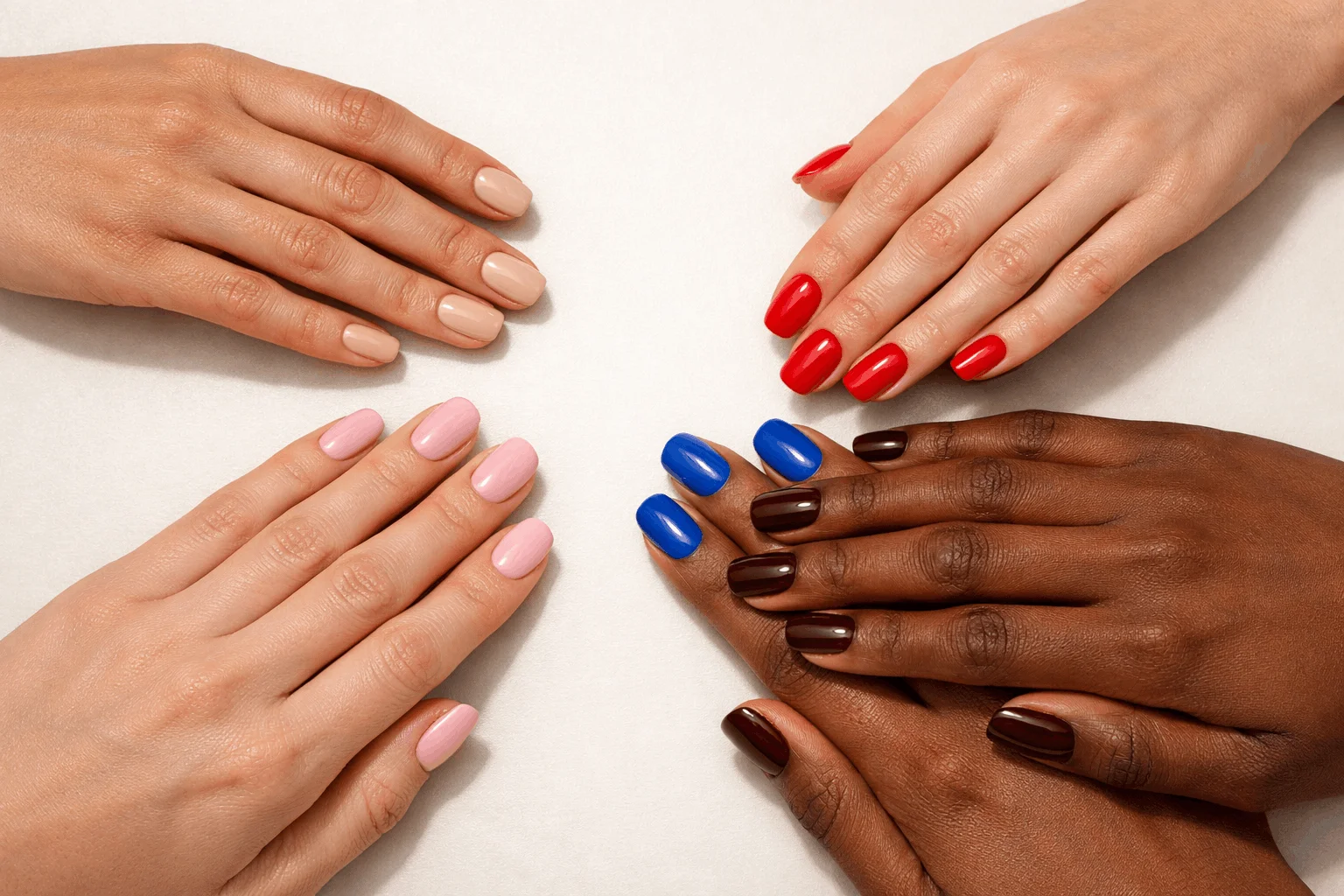 22 Stunning Tips for What Color Should I Paint My Nails 1 What color should I paint my nails guide showing different nail colors
