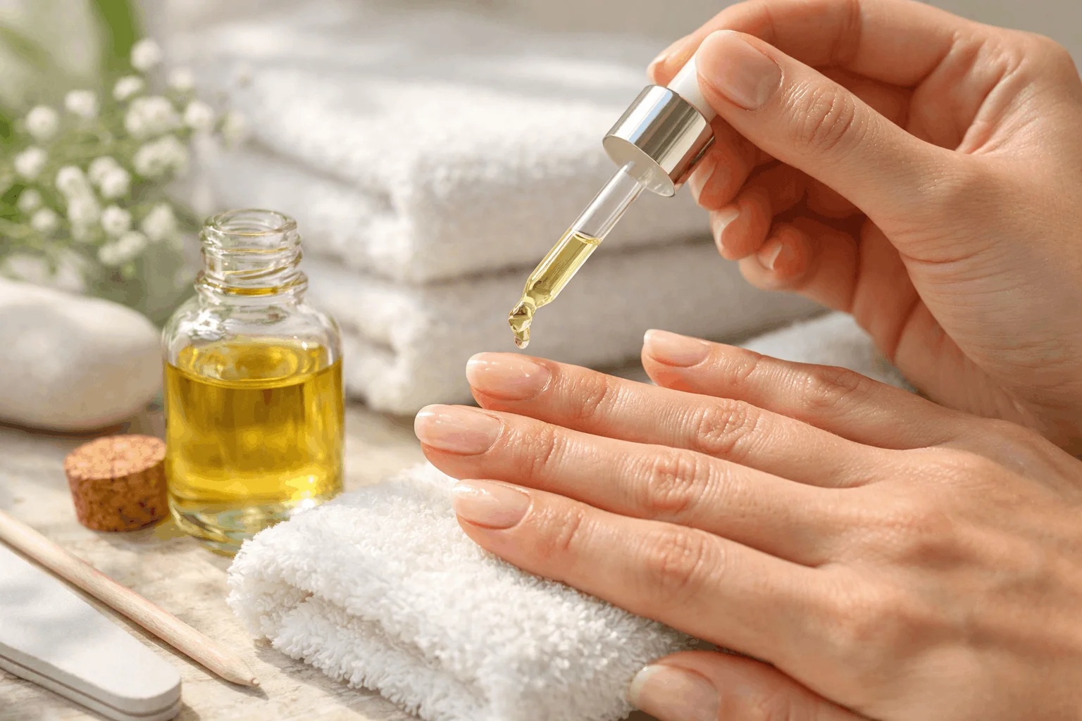 21 Ways to Strengthen Damaged Nails After Acrylic Fast 3 cuticle oil routine to repair nails after acrylic removal