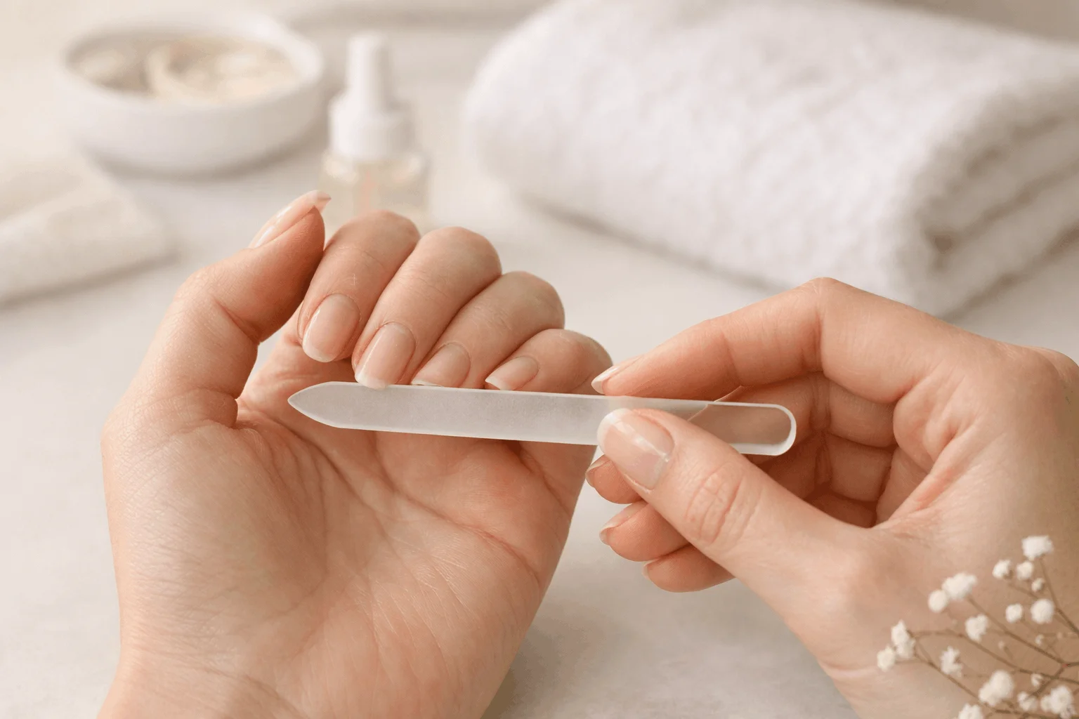 21 Ways to Strengthen Damaged Nails After Acrylic Fast 7 glass nail file for fragile nails after acrylic manicure