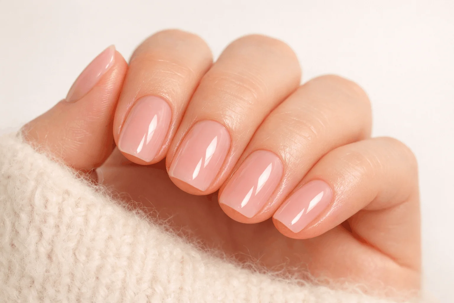 15 Elegant Nails That Elevate Your Style Instantly 5 Soft pink glossy chic nail design
