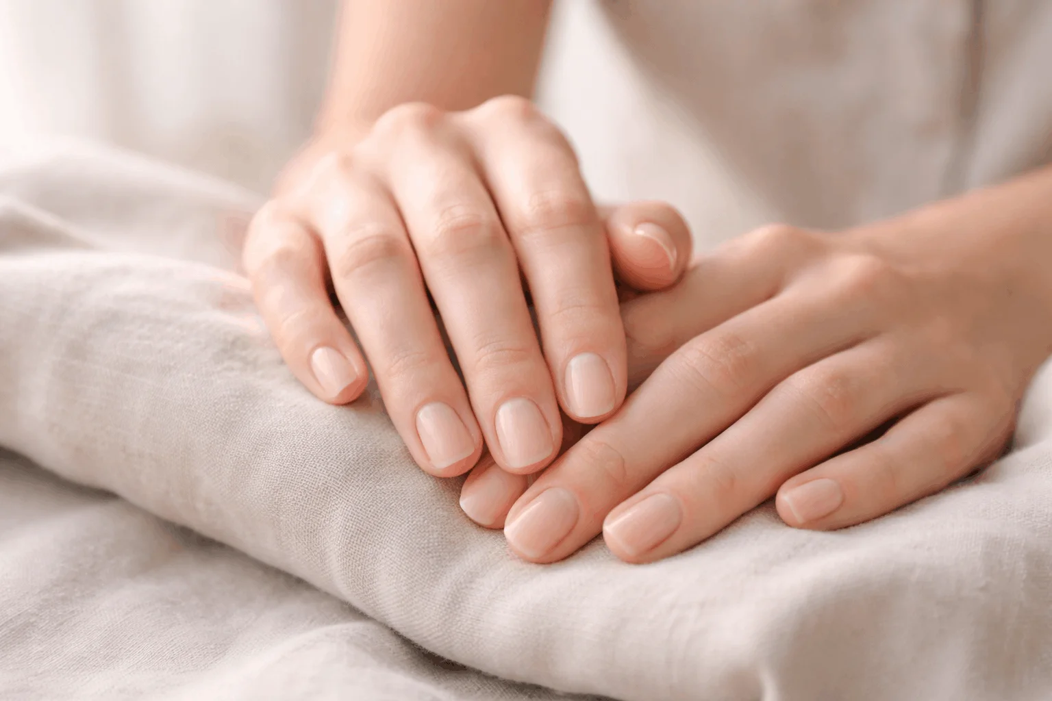 18 Easy Ways on How to Heal Nails After Gel Damage 3 natural nails resting after gel manicure removal