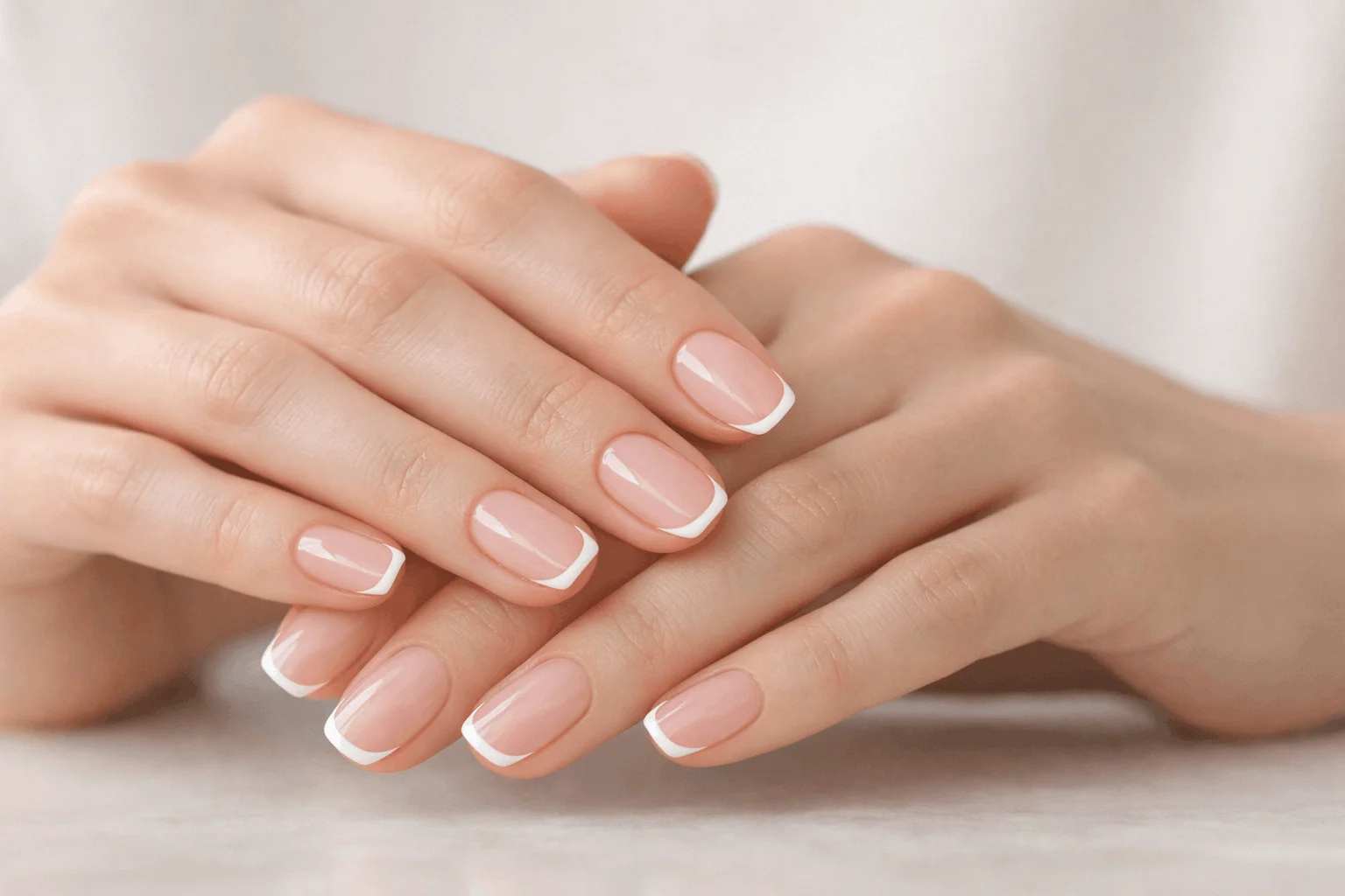 18 Minimalist Nails That Elevate Your Everyday Look 4 thin french tip minimalist nails modern style