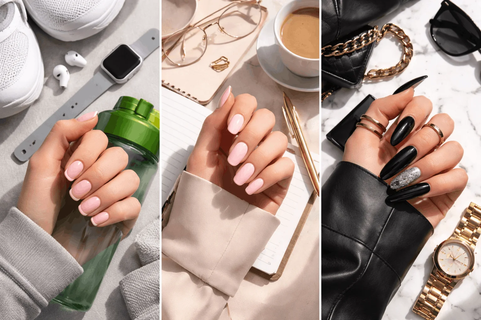 17 Ways to Find What Nail Shape Is Best for Me 5 Best nail shapes based on lifestyle choices