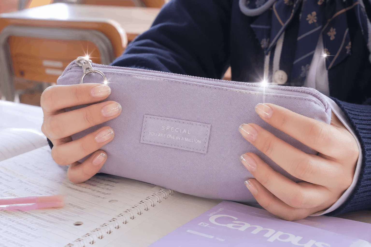 10 Simple School Nail Designs for Teens 8 glitter tip nails for short nails school teens simple design