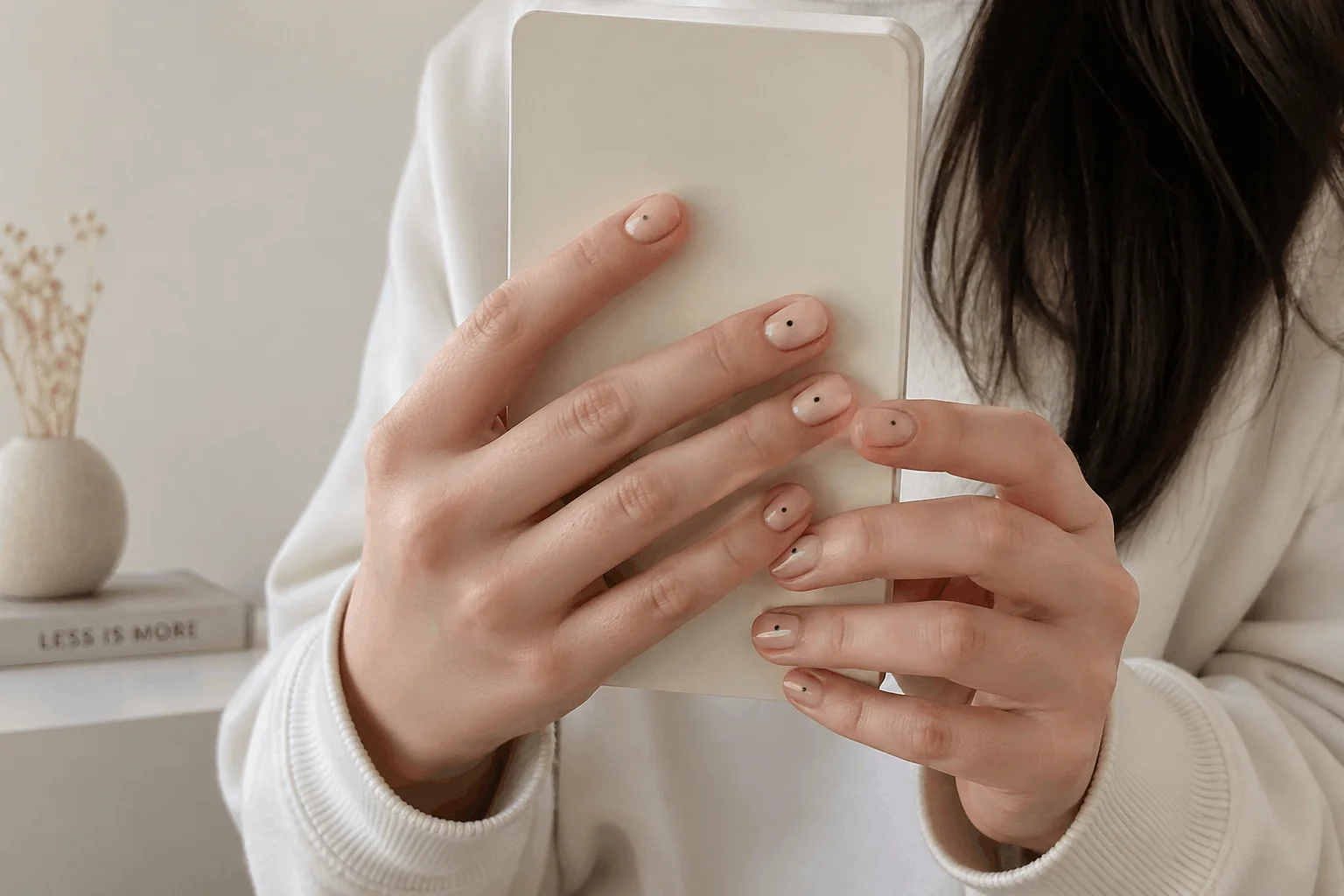 10 Simple School Nail Designs for Teens 4 minimal dot nail design simple school nail designs for teens