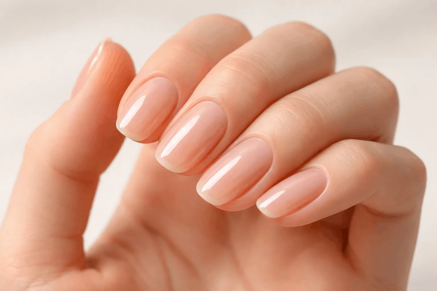10 Summer Classy Nails for a Chic Minimal Vibe 6 sheer gloss summer classy nails natural minimal look