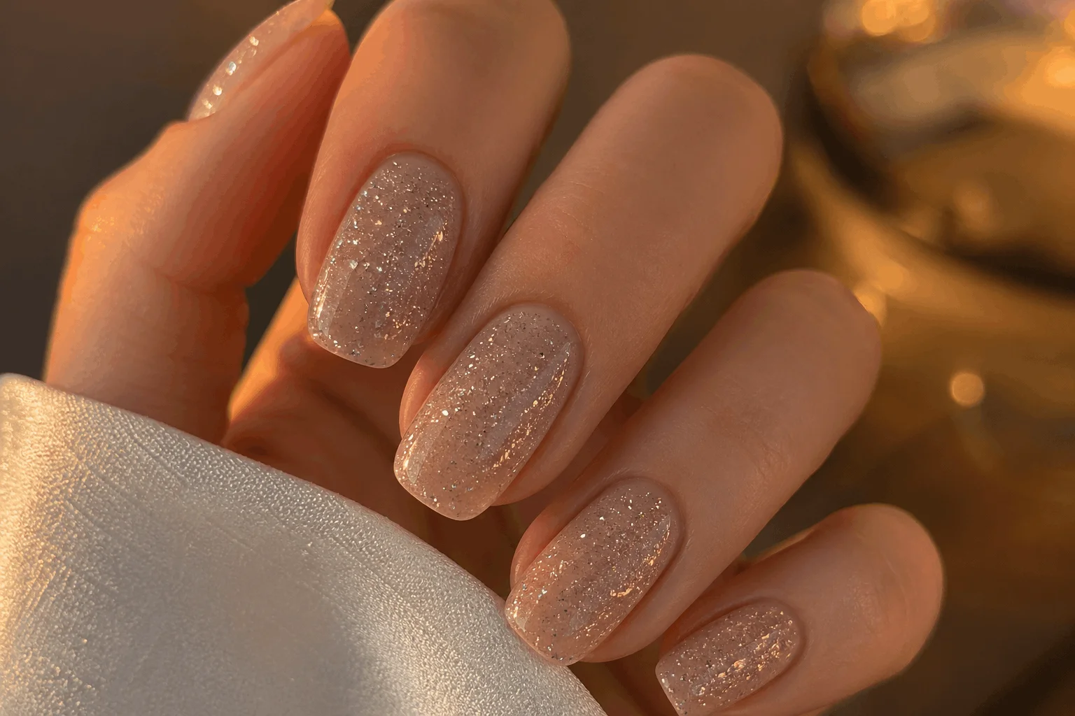 10 Nails That Go With Everything You’ll Love 9 Light gray nails modern neutral manicure