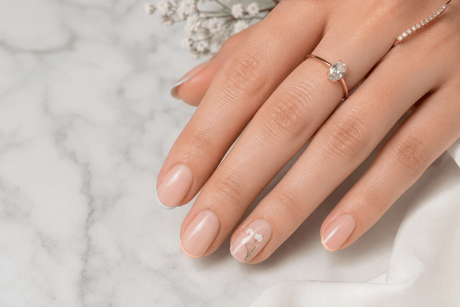 10 Gorgeous Spring French Manicure Ideas You Need to Try 10 Minimalist spring French tip nail art