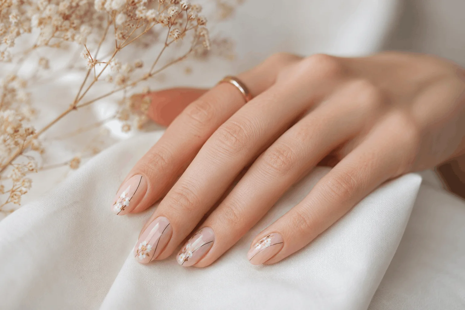 10 April Nails Ideas for a Chic Seasonal Manicure 10 Minimalist spring nails with simple elegant details