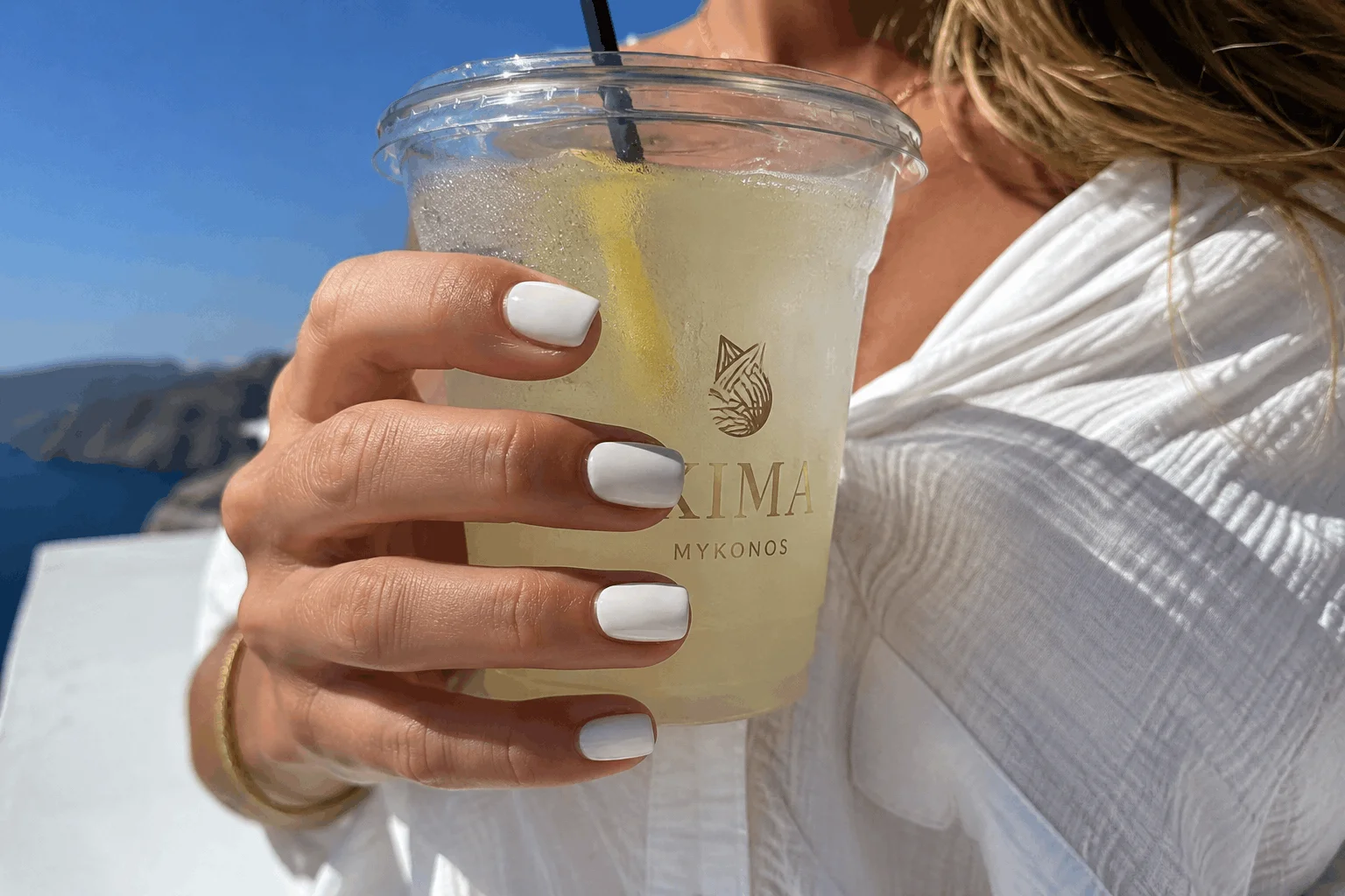 10 White Summer Nails That Feel Classy & Fresh 6 Short glossy white summer nails with minimal style