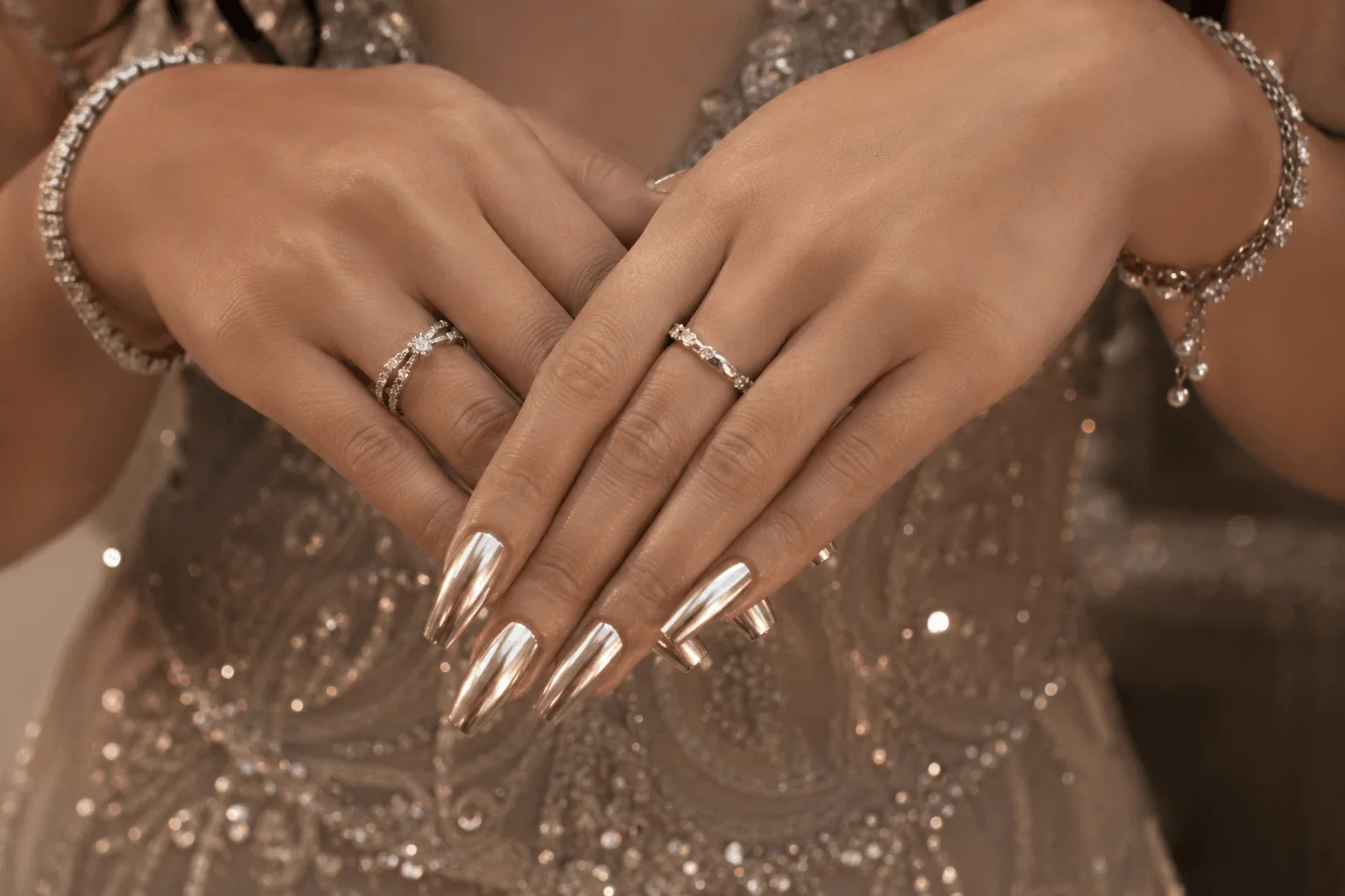 12 Simple Prom Nails That Look Seriously Expensive 10 Soft ombre nude and white prom nails
