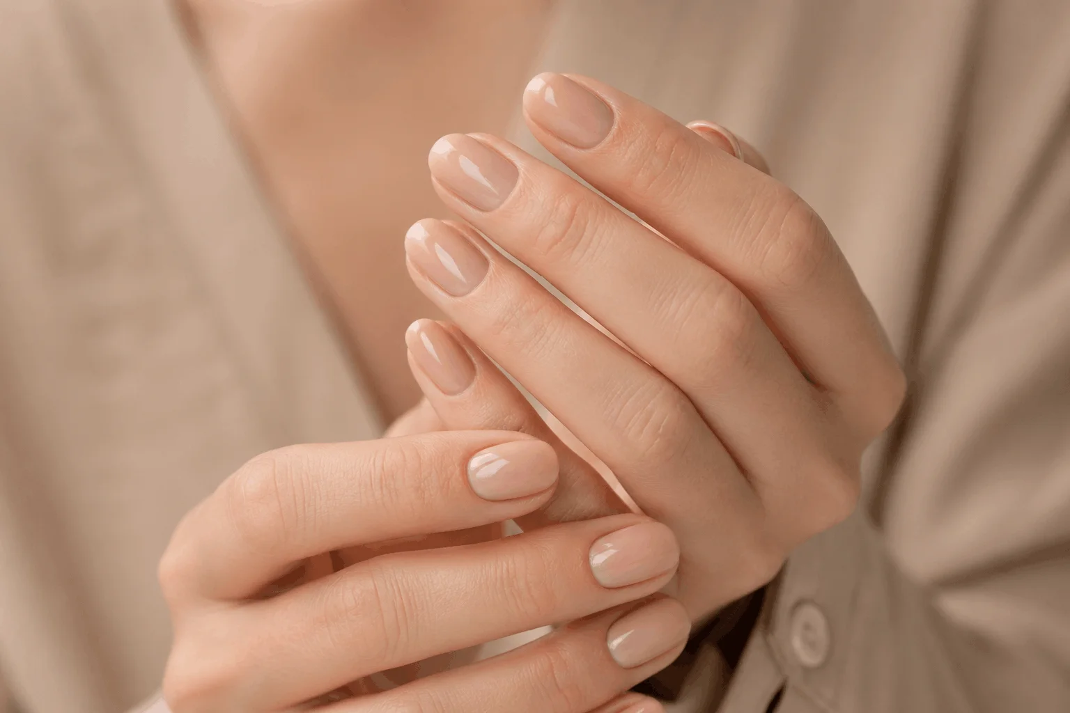 10 Nails That Go With Everything You’ll Love 2 classic nude nails that match with everything