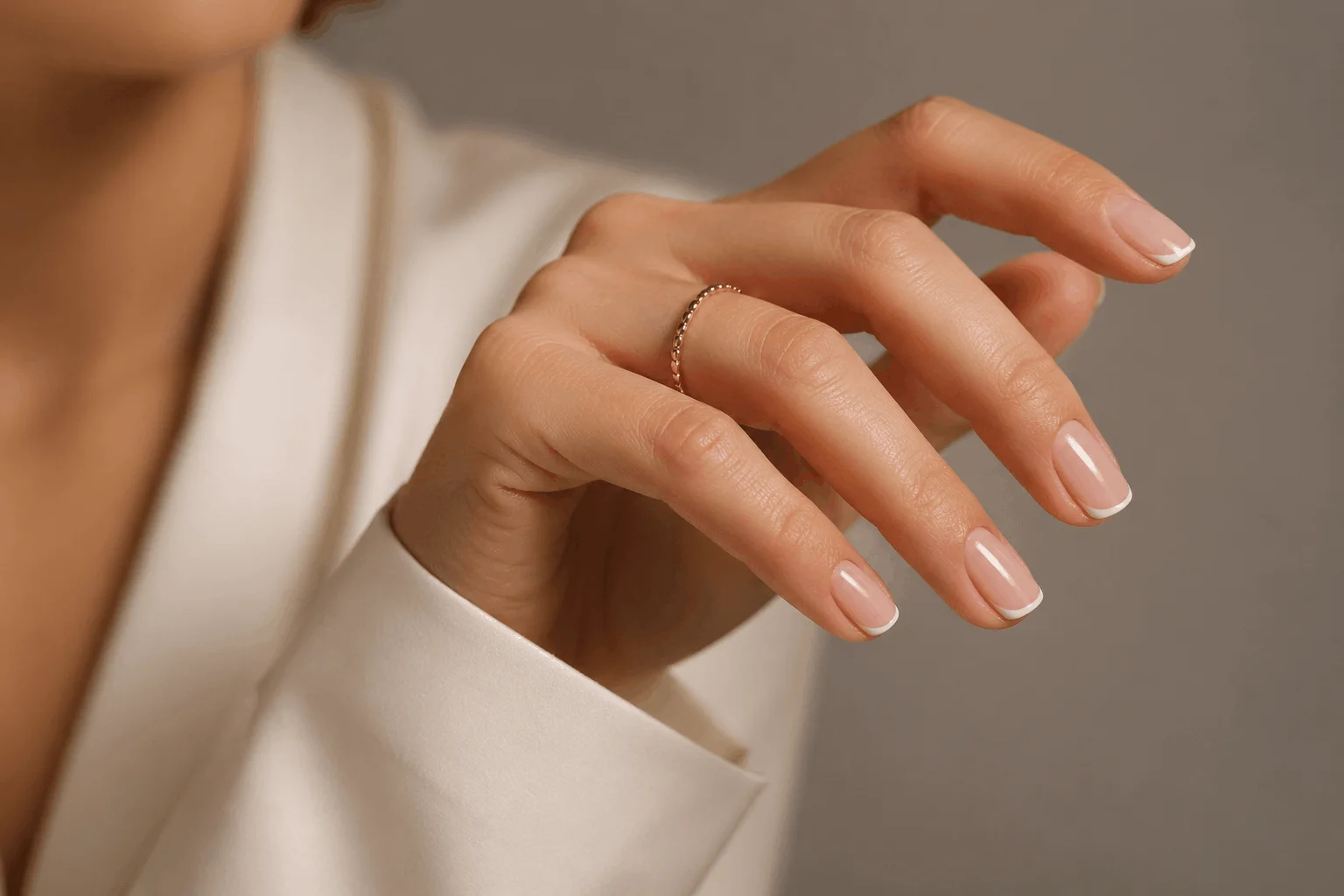 10 Nails That Go With Everything You’ll Love 5 modern french manicure versatile nail designs