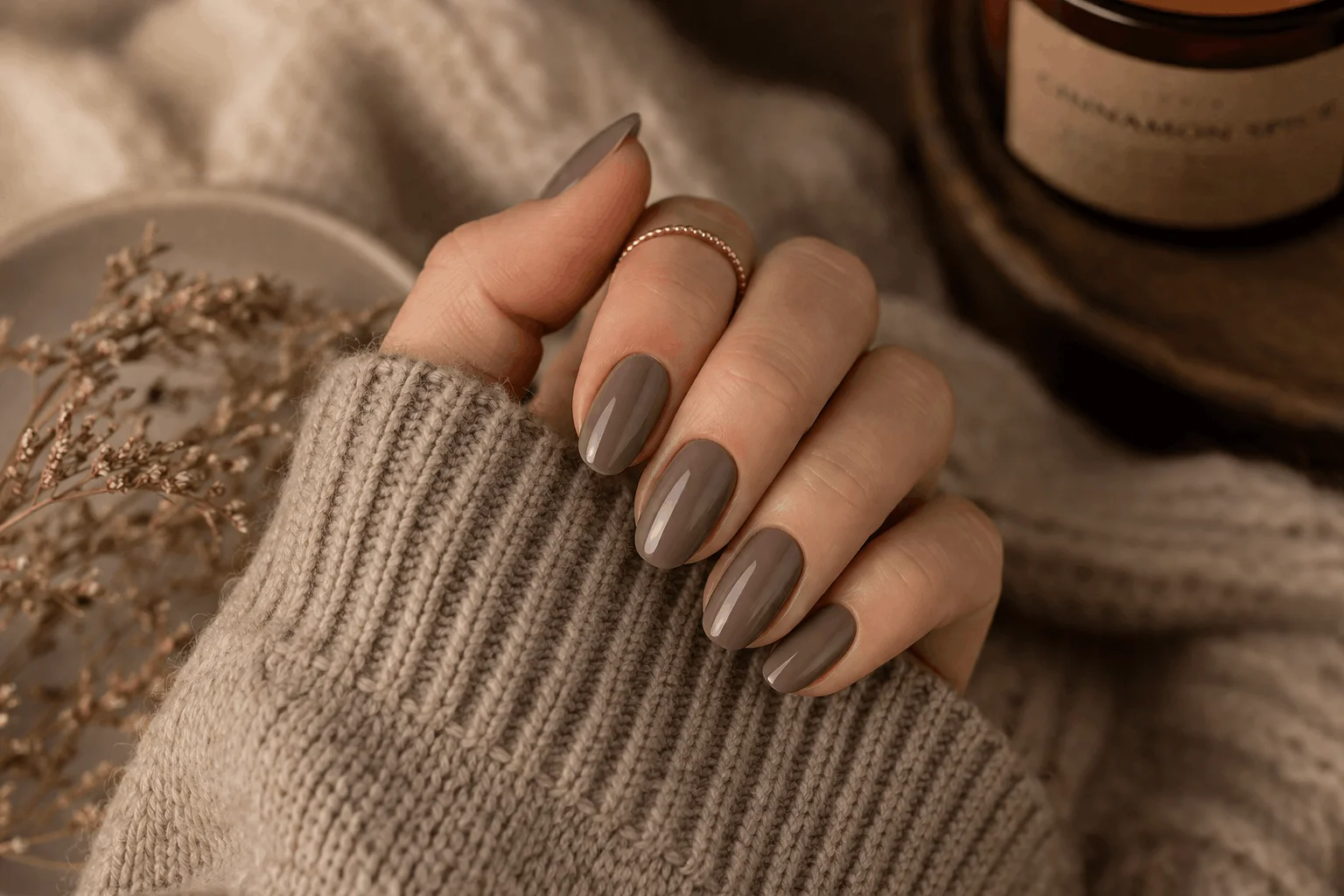 10 Nails That Go With Everything You’ll Love 7 taupe neutral nail designs that match with everything