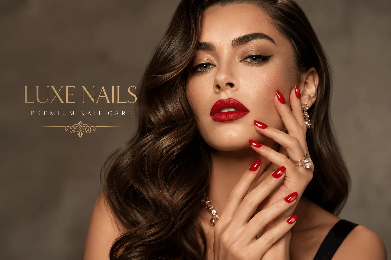 9 Red Nail Ideas That Will Instantly Elevate Your Look 1 Glamorous woman showing elegant red manicure